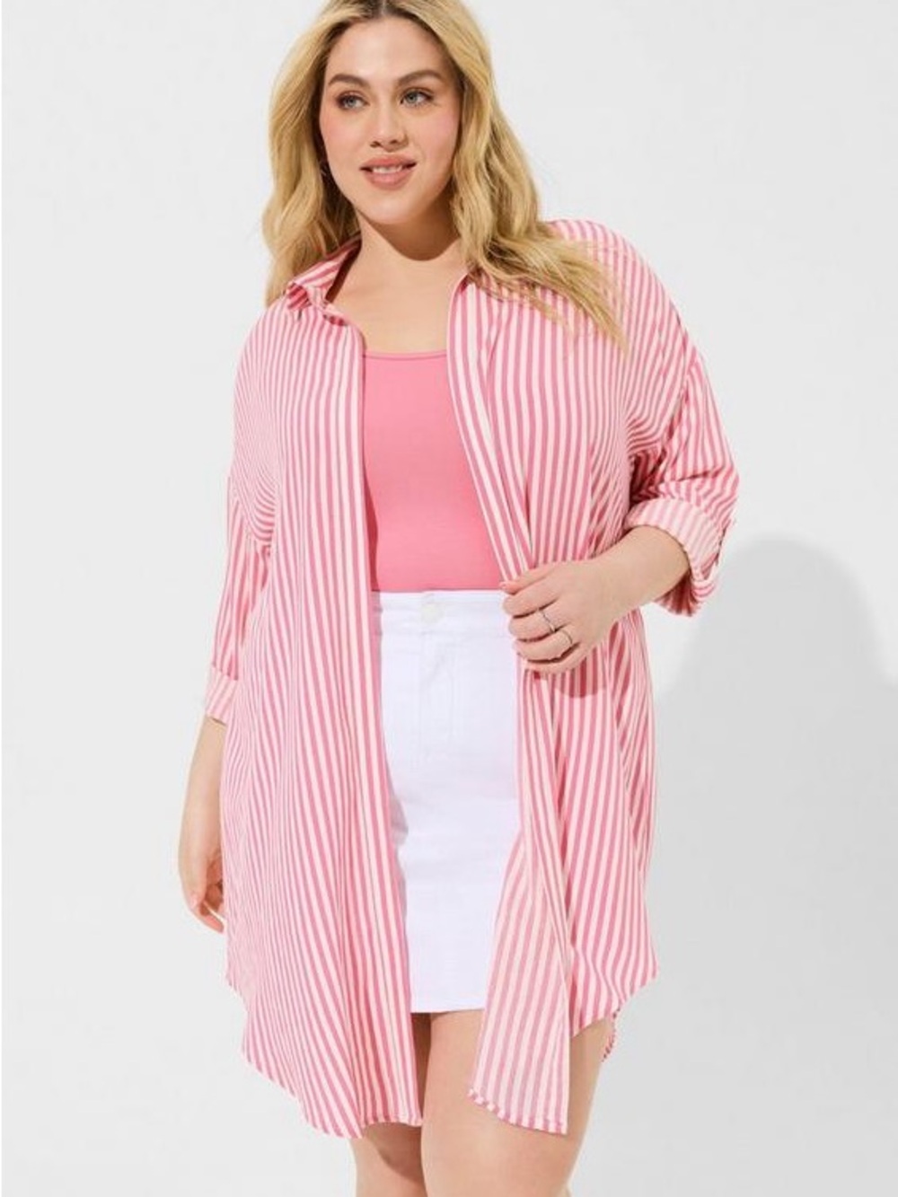 Torrid oversized kimono shirt size xl